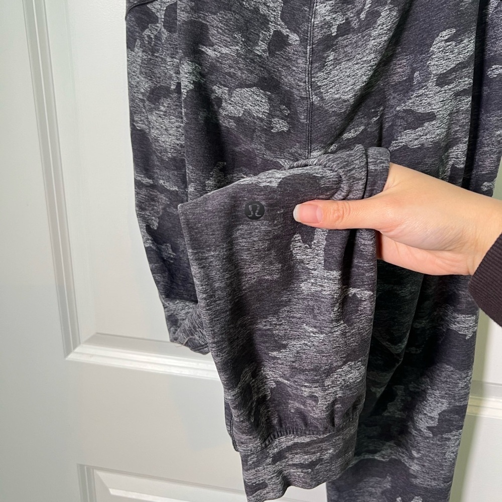 Lululemon Ready To Rulu Pant *Updated Incognito Camo HTR Black / Black Size 4 - Picture 3 of 7